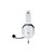 Headset Gamer Razer BlackShark V2 X P3, Drivers 50mm, Surround 7.1, 3.5 mm, Branco - Imagem 2