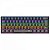 Teclado Mecânico Gamer T-Dagger Arena, Rainbow, Switch Brown, 60%, ABNT2, Preto - Imagem 1