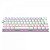 Teclado Mecânico Gamer T-Dagger Arena Pro, Rainbow, Wireless/Bluetooth, Switch Brown, 60%, ABNT2, Branco - Imagem 2