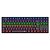 Teclado Mecânico Gamer T-Dagger Bora, Rainbow, Switch Brown, TKL, ABNT2, Preto - Imagem 1