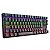 Teclado Mecânico Gamer T-Dagger Bora, Rainbow, Switch Brown, TKL, ABNT2, Preto - Imagem 3
