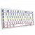 Teclado Mecânico Gamer T-Dagger Megatre, Rainbow, Switch Brown, 75%, ABNT2, Branco - Imagem 4