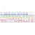 Teclado Mecânico Gamer T-Dagger Rebel, Rainbow, Switch Brown, Full Size, ABNT2, Branco - Imagem 1
