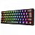Teclado Mecânico Gamer Redragon Fizz, RGB, Clear Black, 60%, Switch Crystal - Imagem 4