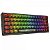 Teclado Mecânico Redragon Castor Pro, RGB, Switch Crystal, Wireless, Preto - Imagem 3