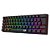 Teclado Mecanico Redragon Jax, Rainbow, ABNT2, Switch Marrom, Preto - Imagem 4