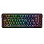 Teclado Magnético Gamer Redragon Nova, RGB, 65%, ABNT2, Preto - Imagem 1