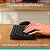 Kit Teclado e Mouse Logitech MK250 Sem Fio Compacto, Mouse Ambidestro, Bluetooth, ABNT2, Preto - Imagem 3