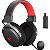 Headset Gamer Havit H2015Pro, Sem Fio, 5 Modos - Multiplataform, Preto/Vermelho - Imagem 3