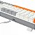 Teclado Mecânico Gamer Redragon Akali, RGB, USB, Switch Brown, ABNT2, 60%, Branco, Cinza e Laranja - Imagem 7