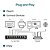Switch TP-Link SG108 Gigabit de Mesa de 8 Portas - Imagem 5