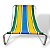 Cadeira de Alumínio Portátil Indian Silver Copacabana - Koobq - Imagem 2