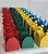 Forminhas para doces Pompom - Tons Fortes - 30 unid - Imagem 6
