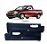 Par Forro Corsa  Pick-up 2 portas dianteiro com tecido preto - Imagem 1
