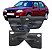 Kits Forro Fiesta 4 portas dianteiro vidro elétrico traseiro manual cor Cinza ano 02/07 - Imagem 1
