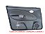 Kits forro Fiesta 4 portas dianteiro e traseira vidro manual cinza 96/2001 - Imagem 2