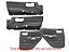 Kits forro porta Corsa Classic dianteiro e traseiro  vidro manual  cinza 95/14 - Imagem 4
