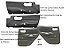 Kits forro porta Corsa Classic dianteiro e traseiro  vidro manual  cinza 95/14 - Imagem 2