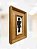 Quadro Banheiro Feminino / Branco - Imagem 2