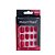 Unhas Postiças Vermelho 24 Unidades Macrilan - Imagem 1