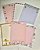 Papel de Carta 30 folhas Estampas Variadas - Imagem 1
