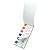 Bloco de Colorir com Aquarela- 12 folhas com6 pastilhas+pincel Leo&Leo - Imagem 6