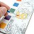 Bloco de Colorir com Aquarela- 12 folhas com6 pastilhas+pincel Leo&Leo - Imagem 3