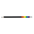 Lápis HB c/borracha Rainbow BRW - Imagem 3