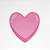 Mouse Pad Pink Vibes Coração Leo Arte - Imagem 1