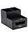 Organizador Plástico de mesa c/gaveta 4 compartimentos BRW - Imagem 3