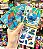 Caderninho de Adesivos 12 folhas Stitch - Imagem 1