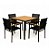 Conjunto de Mesa Quadrada com Cadeiras Perpétua - Imagem 1
