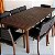 Conjunto de mesa Retangular Margarida com 8 Cadeiras - Imagem 2