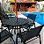 Conjunto de mesa Lótus Mesa Ripada com 4 Poltronas e Ombrelone - Imagem 2