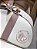 Bolsa Maternidade Média Sintético OffWhite com faixa Rosé - Imagem 4