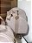 Mochila Baby P Linho rose com faixa Nude - Imagem 1