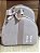 Mochila Baby G Linho rose com faixa nude - Imagem 1