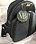 Mochila Baby G Sintético preto com faixa preta - Imagem 2