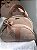 Bolsa Maternidade Pequena Linho rose com faixa nude - Imagem 4