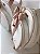Kit Maternidade Bolsa Grande e Mochilinha baby P Sintético Offwhite com faixa Nude - Imagem 3