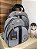 Kit Maternidade Bolsa Média e Mochilinha baby P Pied poule com faixa preta - Imagem 2