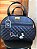 Kit Bolsa maternidade básica, Bolsa G, Bolsa quadrada M, sintético azul marinho - Imagem 2