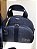 Kit Maternidade Bolsa Média, Mochilinha baby P, Necessarie Fox e Porta Carteira de Vacinação Sintético azul marinho com faixa marinho - Imagem 3