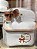 Kit maternidade Classic Linho Cru com detalhes Caramelo - Imagem 3