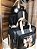Kit Maternidade Mochila Multi, Malinha New Sintético preto com faixa nude - Imagem 2