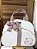 Kit Maternidade Bolsa Média, Mochilinha baby P e Necessarie Carol Sintético Offwhite com faixa rosé - Imagem 10