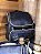 Kit Maternidade Mochila MM, Bolsa M, Frasqueira Ceci, Porta Vacinação e trocador simples Sintético Marinho com faixa marinho e detalhes verde pistache - Imagem 7