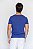 Camiseta Premium ARO Azul Royal Logo Lateral - Imagem 3