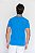 Camiseta Premium PRO Azul Capri Estonada Logo Frontal - Imagem 2