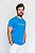 Camiseta Premium PRO Azul Capri Estonada Logo Frontal - Imagem 1